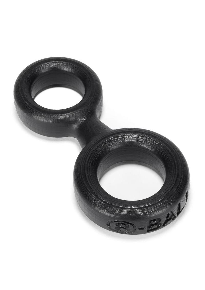 Oxballs 8-Ball Silicone Cock and Ball Ring - Black