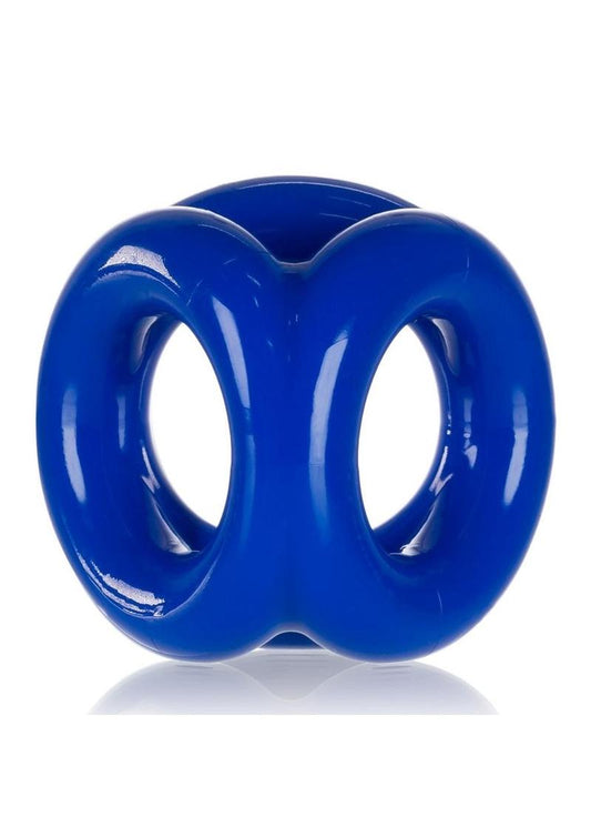 Oxballs Atomic Jock Tri-Sport 3-Ring Cocksling - Blue