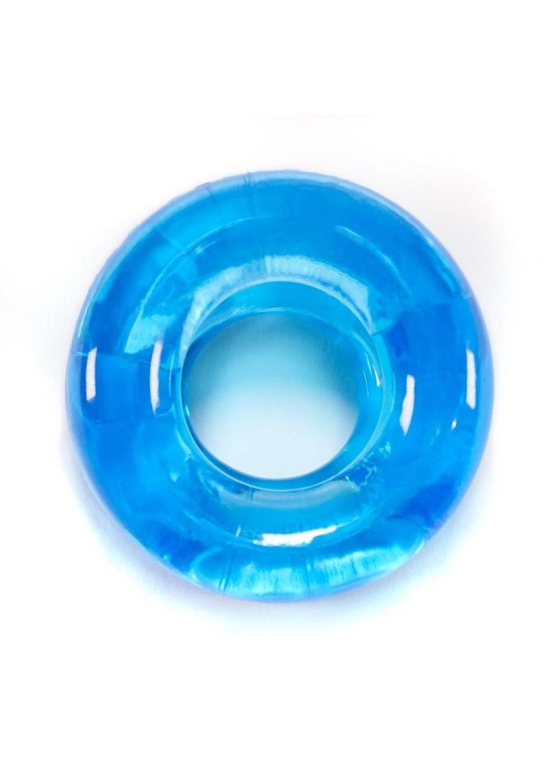 Oxballs Atomic Jock Z-Balls Cock Ring and Ball Stretcher - Blue