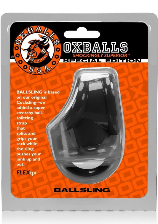 Oxballs Ball Sling with Ball Splitter Strap - Black