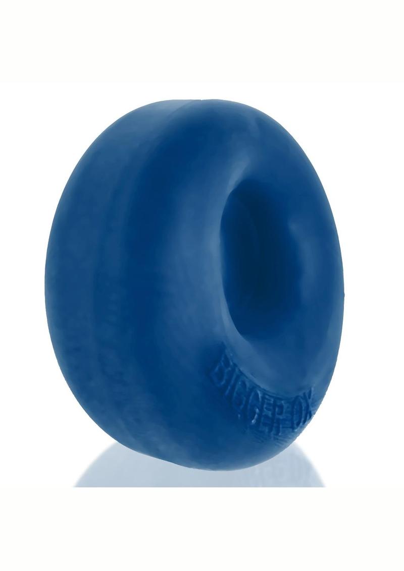 Oxballs Bigger Ox Silicone Cock Ring - Space Blue Ice - Blue