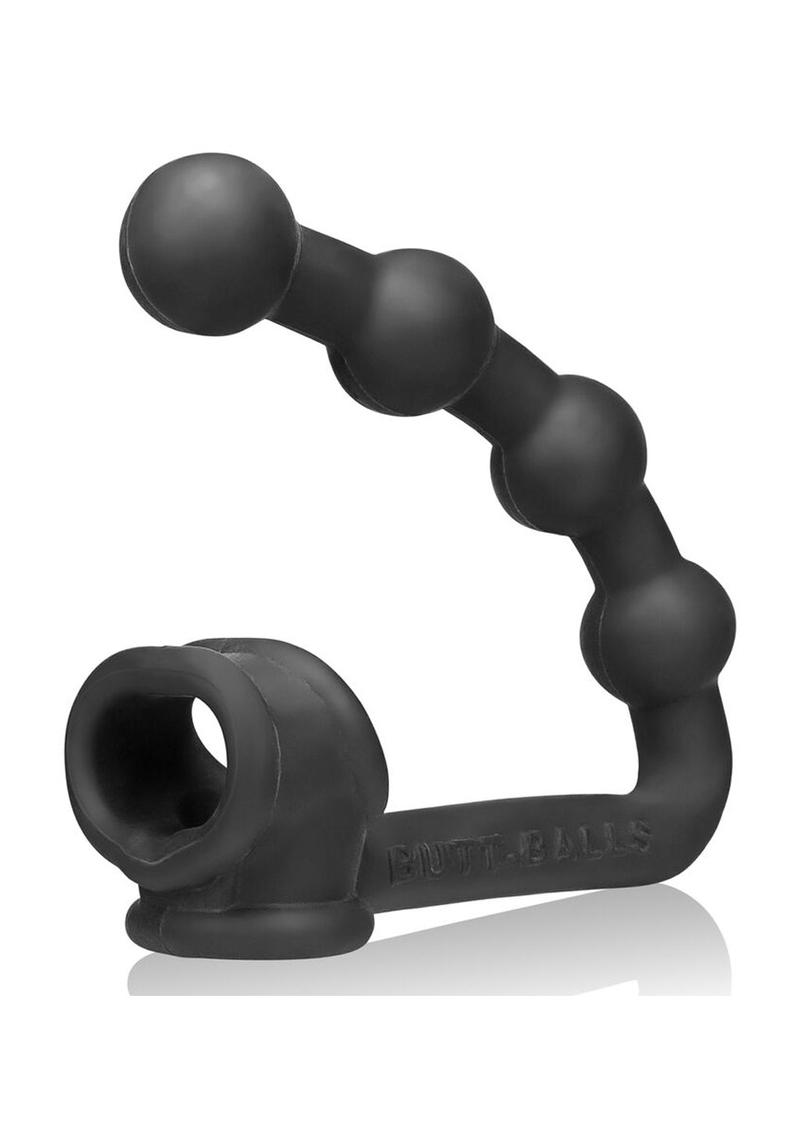 Oxballs Buttballs Silicone Cock Sling-2 with Attached Butt Plug