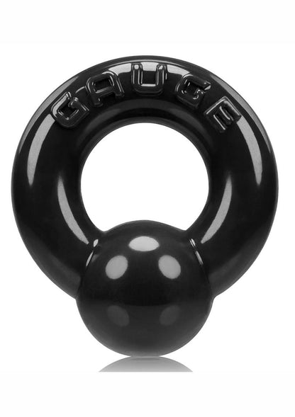 Oxballs Gauge Super Flex Cock Ring - Black