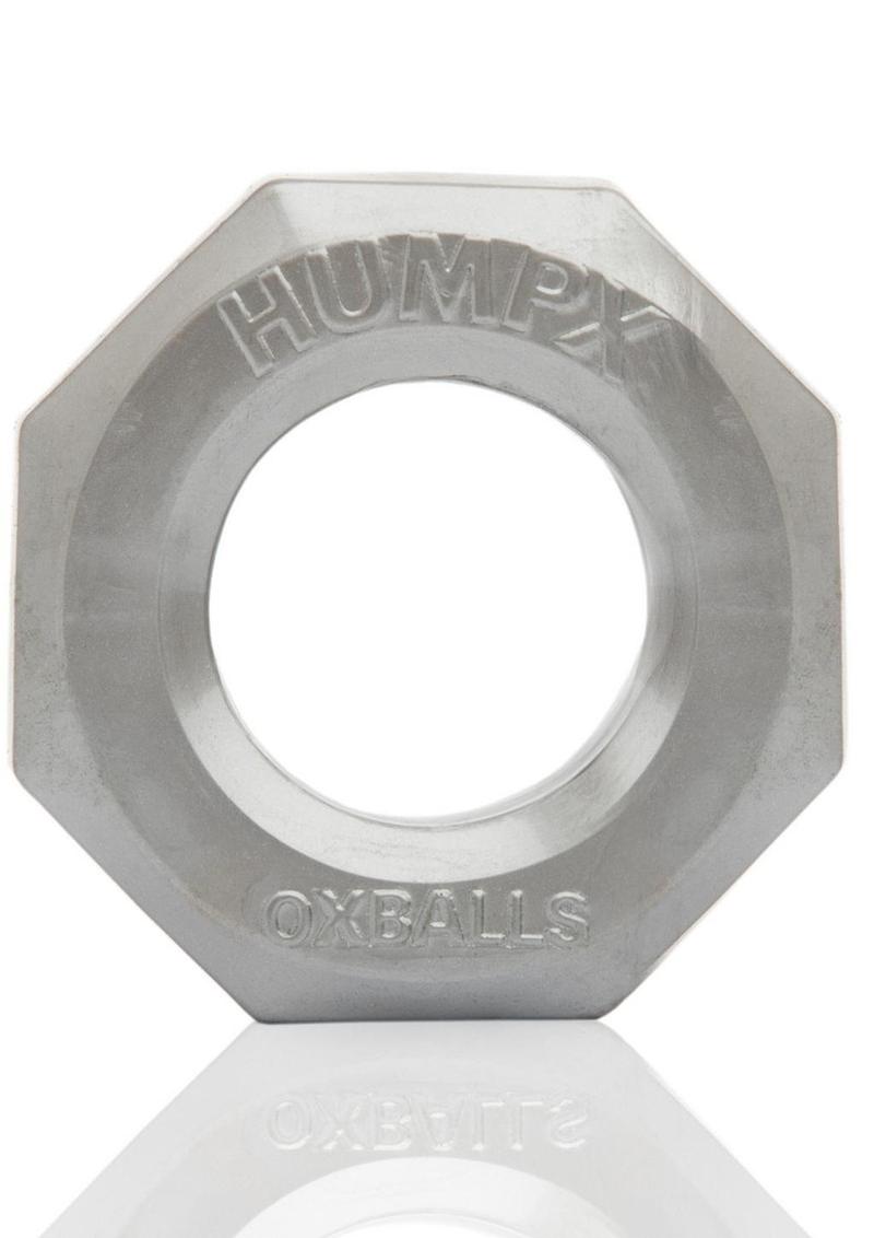 Oxballs Humpx Silicone Cock Ring - Silver