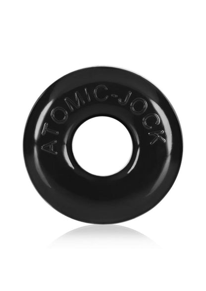 Oxballs Ringer Donut Cock Ring - Black - 3 Pack