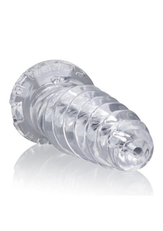Oxballs Screw'd Super-Squishy Masturbator - Clear