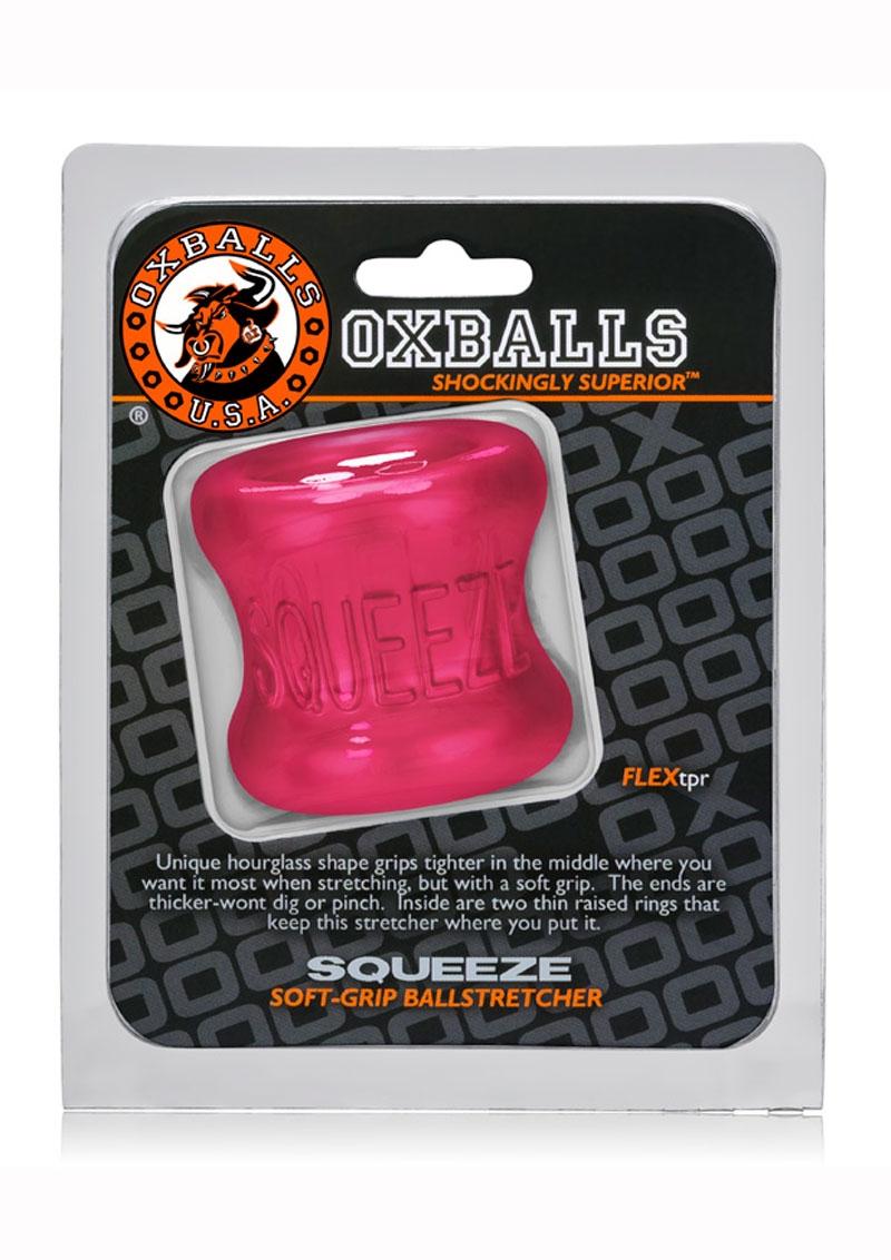 Oxballs Squeeze Soft Grip Ball Stretcher - Pink