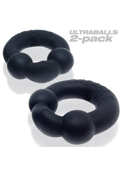 Oxballs Ultraballs Cock Ring Set (2 Pack)- Night Edition