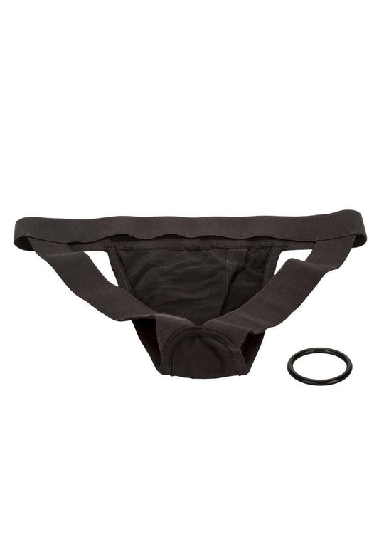 Packer Gear Jock Strap - Black - Large/Medium