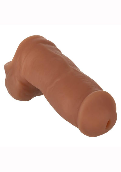 Packer Gear Ultra-Soft Silicone STP Hollow Packer - Brown/Chocolate - 5in