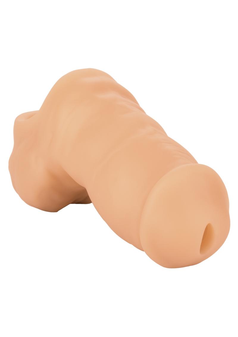 Packer Gear Ultra-Soft Silicone STP Hollow Packer - Ivory/Vanilla