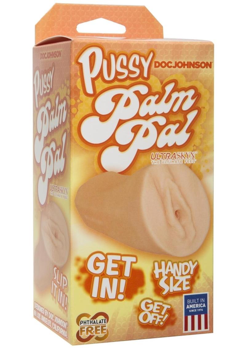 Palm Pal Ultraskyn Masturbator - Pussy - Vanilla