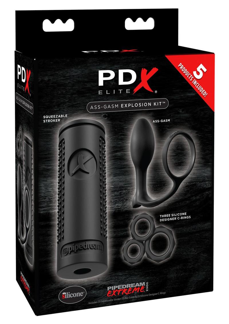 Pipedream Extreme Elite Ass-Gasm Explosion Kit Masturbator