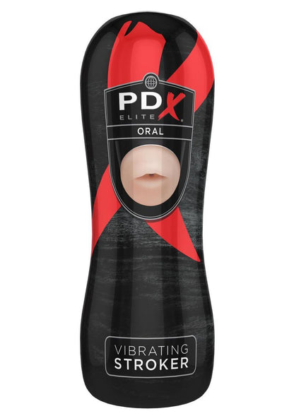 Pipedream Extreme Elite Vibrating Oral Masturbator with Bullet - Mouth