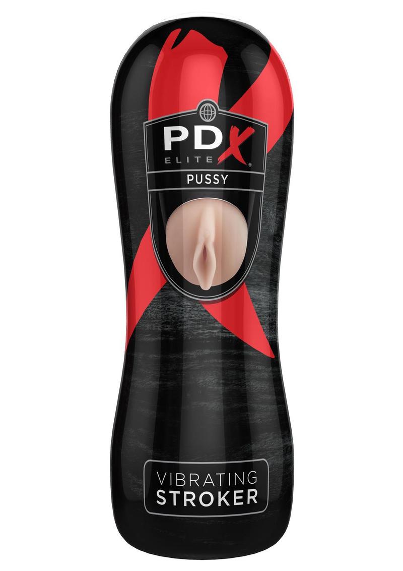 Pipedream Extreme Elite Vibrating Pussy Masturbator with Bullet - Pussy