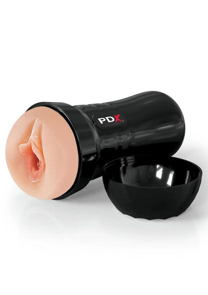 Pdx Extreme Wet Pussies Super Juicy Snatch Self Lubricating Stroker - Vanilla