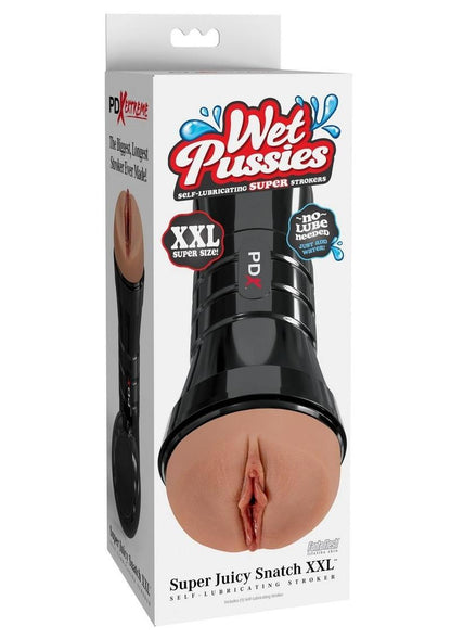 Pdx Extreme Wet Pussies Super Juicy Snatch XXL Self Lubricating Stroker