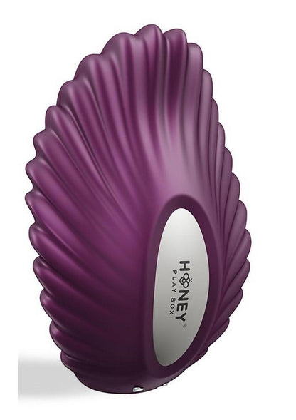Pearl App-Controlled Magnetic Rechargeable Silicone Panty Vibrator - Light - Purple