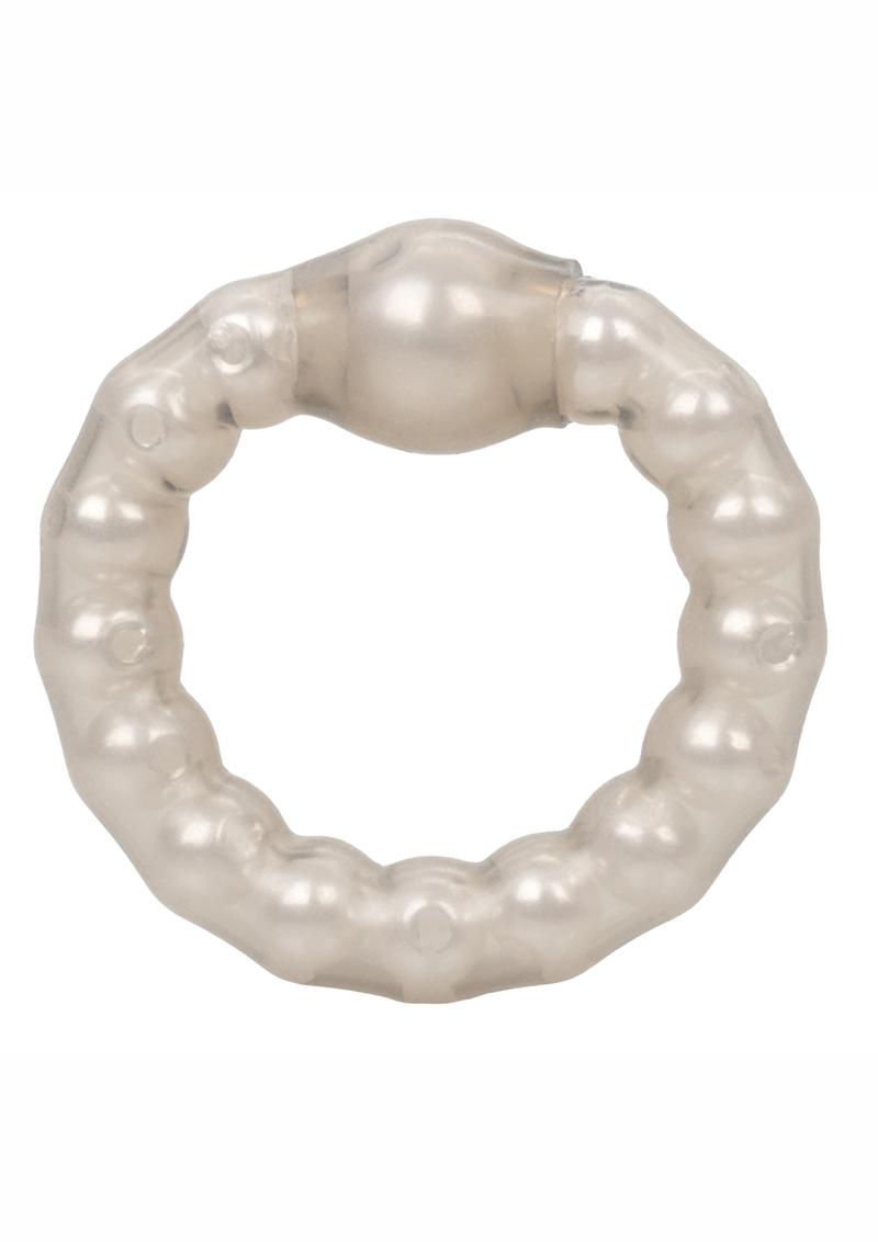 Pearl Beaded Prolong Silicone Cock Ring