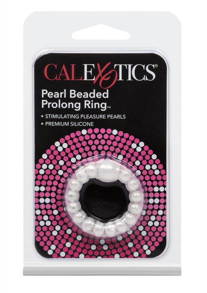 Pearl Beaded Prolong Silicone Cock Ring