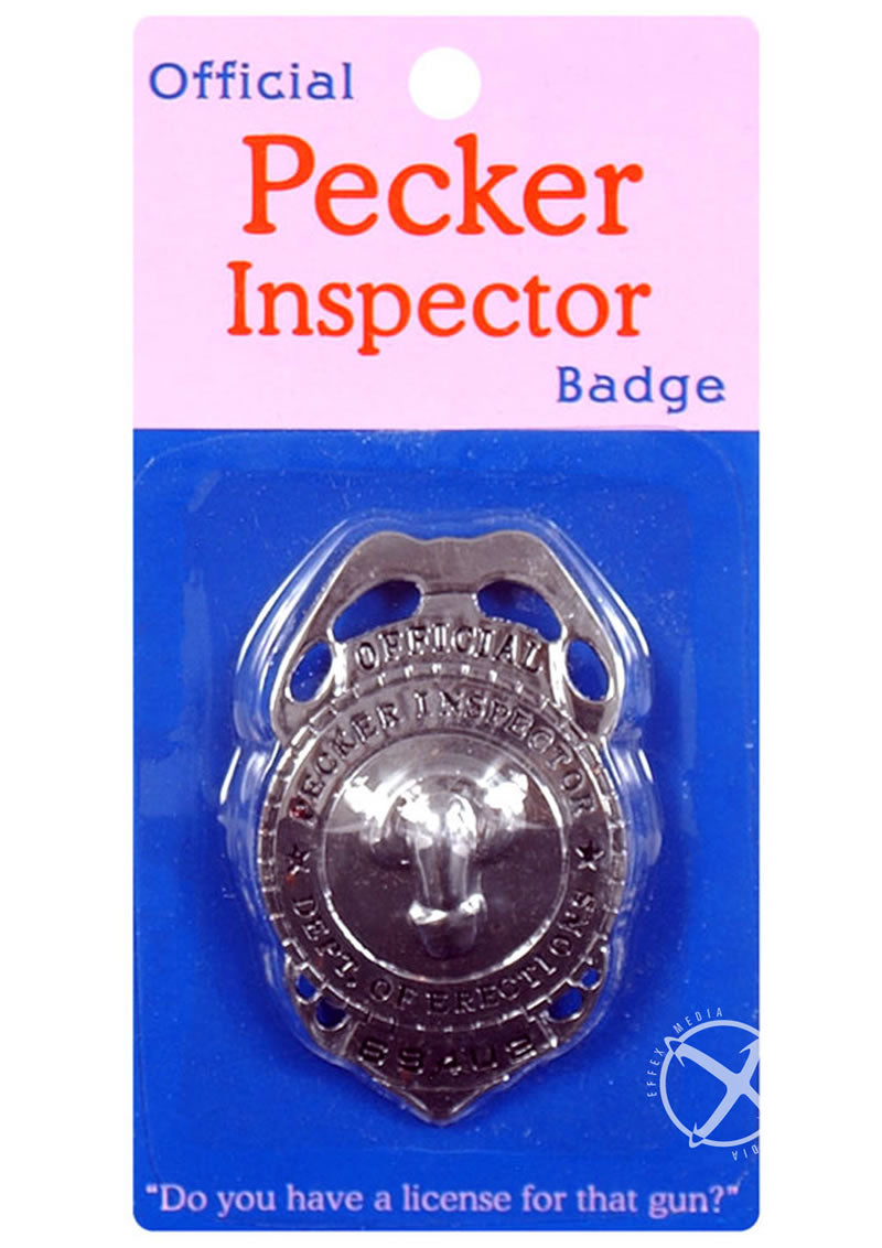 Pecker Inspector Badge