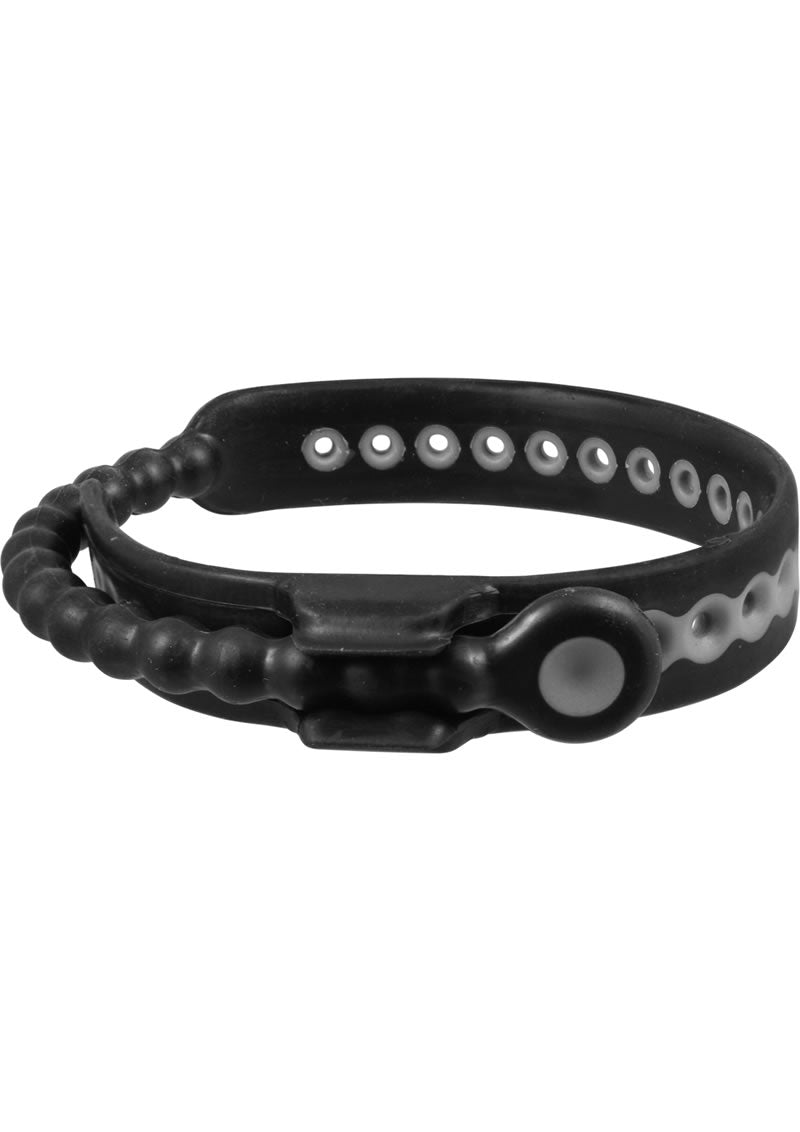 Perfect Fit Speed Shift Adjustable Cock Ring - Black