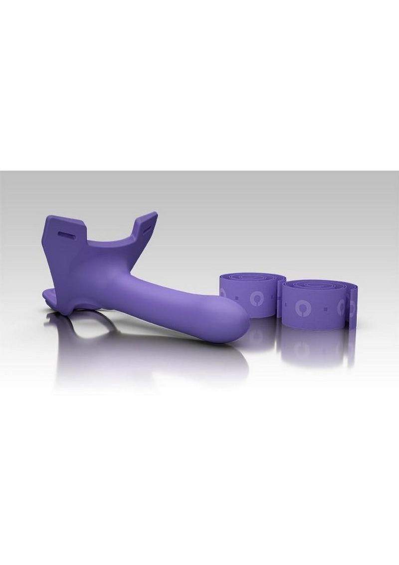 Perfect Fit Zoro 5.5in Silicone Strap-On - Purple