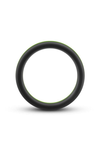 Performance Silicone Go Pro Cock Ring - Black/Green/Multicolor