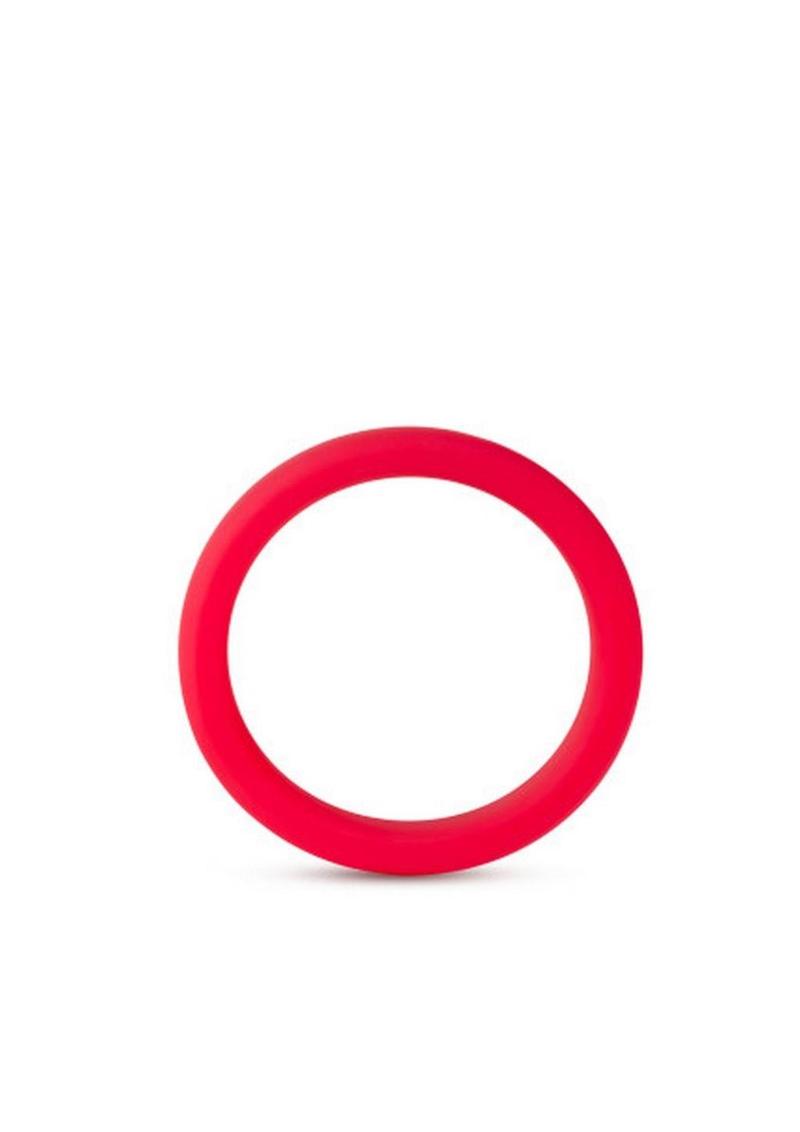 Performance Silicone Go Pro Cock Ring - Red