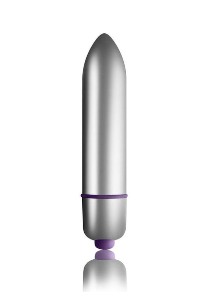 Petite Sensations Pearls Silicone Vibrating Anal Beads - Purple