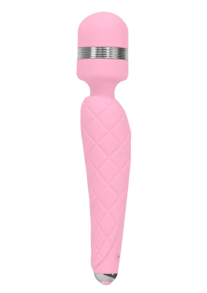 Pillow Talk Cheeky Silicone Rechargeable Wand Massager - Pink