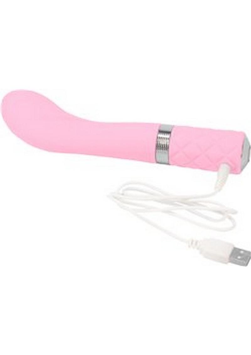 Pillow Talk Sassy Silicone Rechargeable G-Spot Vibrator - Pink