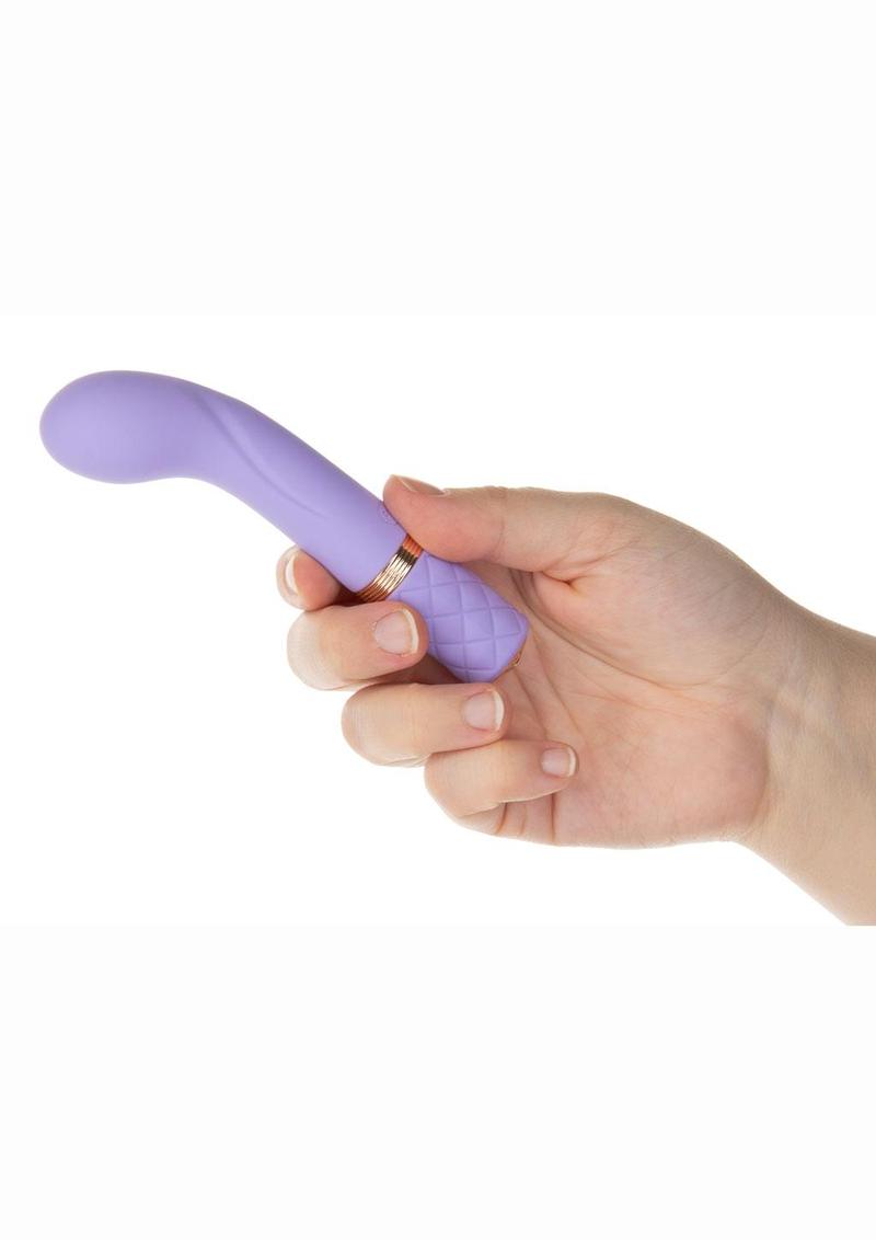 Pillow Talk Special Edition Racy Silicone Rechargeable G-Spot Mini Vibrator - Purple/Rose Gold