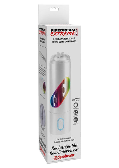 Pipedream Extreme Toyz Rechargeable Roto-Bator Pussy Masturbator - Pussy
