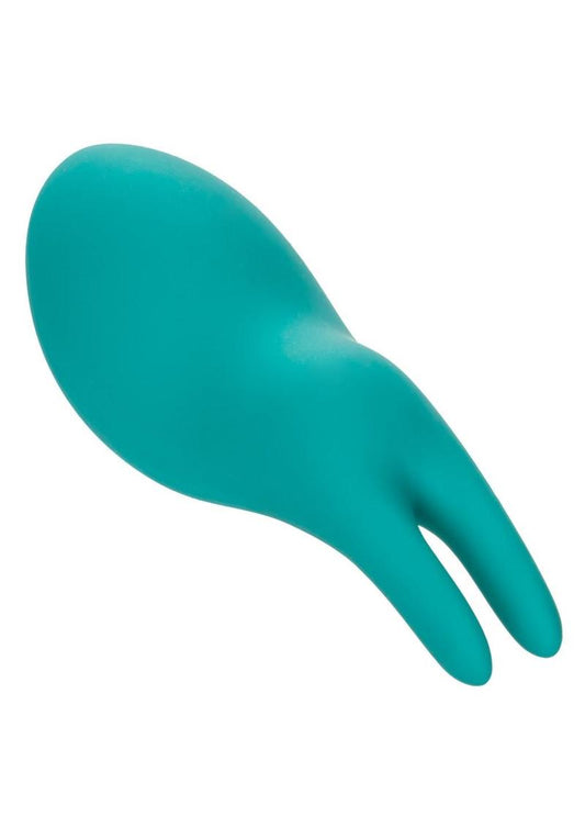 Pixies Bunny Rechargeable Silicone Finger Vibrator - Green