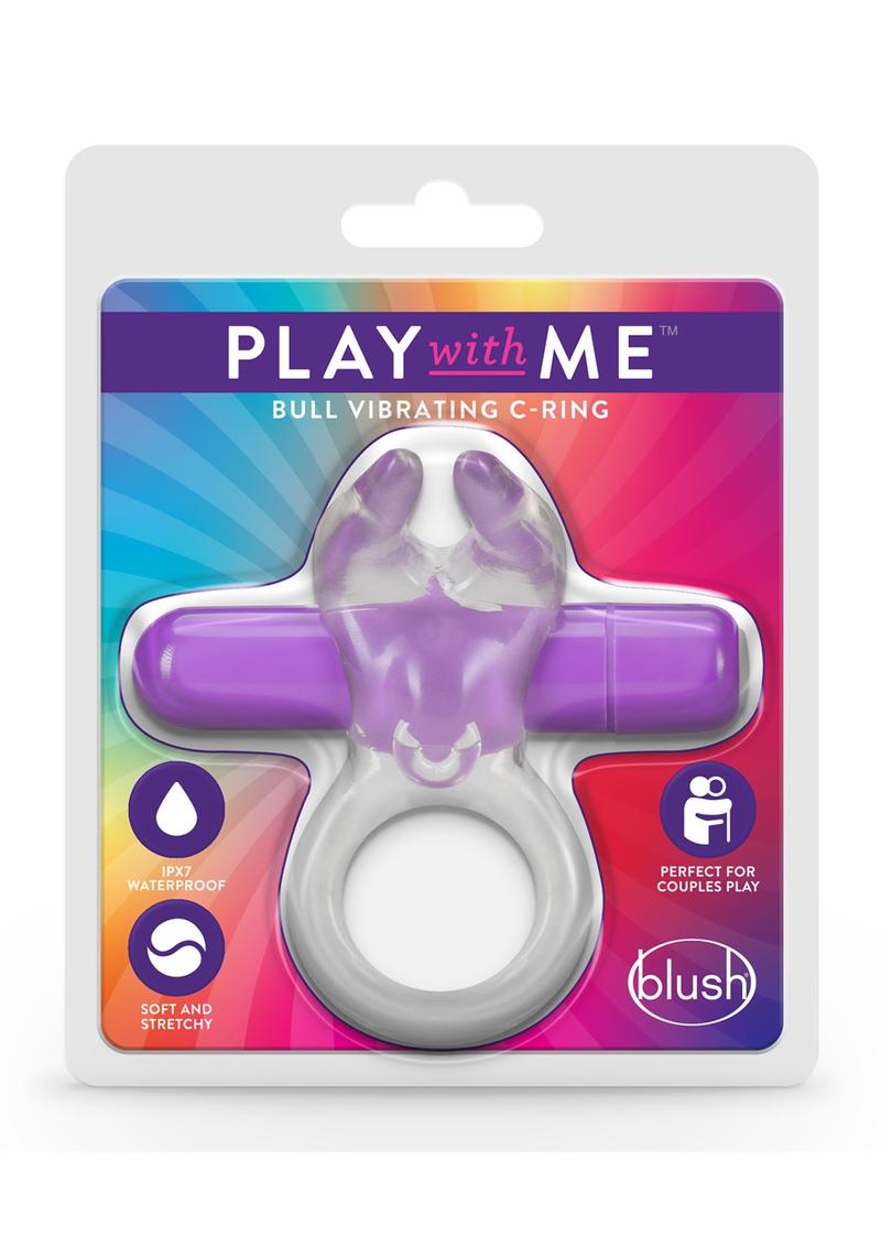 Play with Me Bull Vibrating Cock Ring