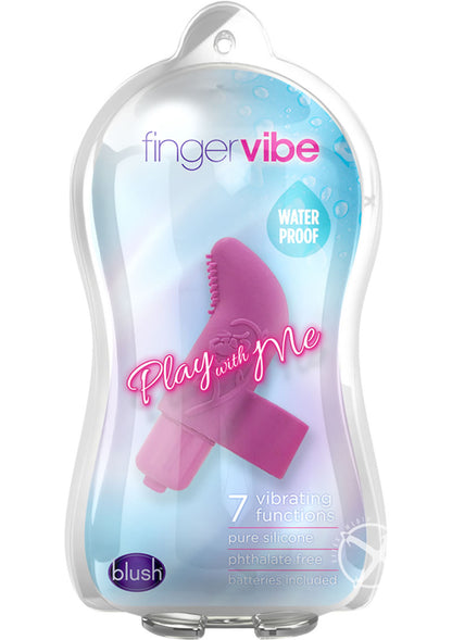 Play with Me Finger Vibe Silicone Vibrator