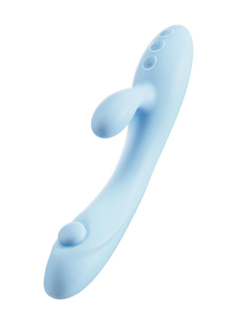 Play with Me Moondust Magic Rechargeable Silicone Rabbit Vibrator