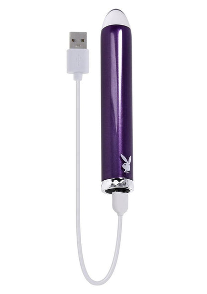 Playboy Amethyst Rechargeable Silicone Vibrator