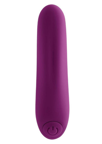 Playboy Bullet Rechargeable Silicone Vibrator - Purple