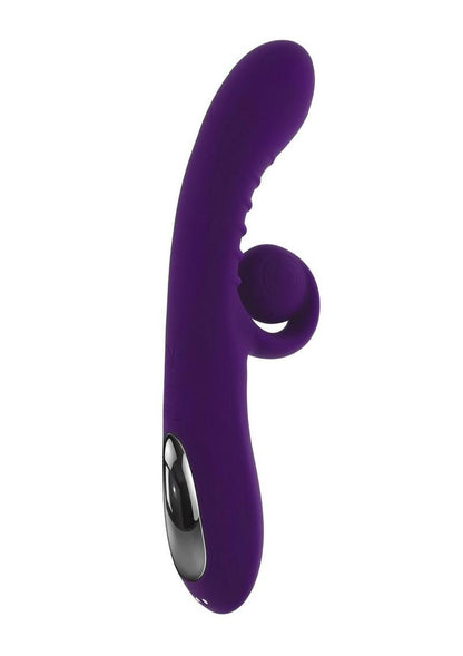 Playboy Curlicue Rechargeable Silicone Rabbit Vibrator