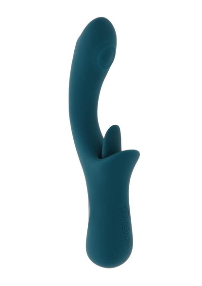 Playboy Harmony Rechargeable Silicone Vibrator with Clitoral Stimulator