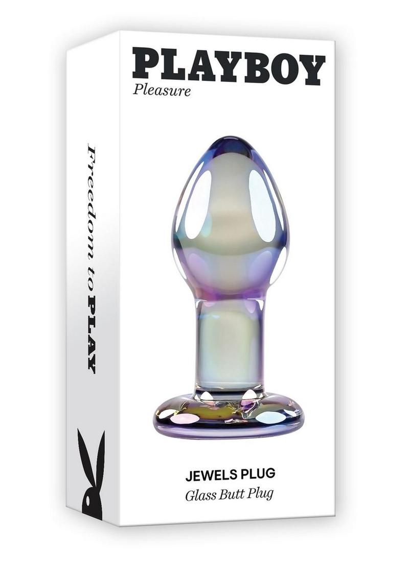 Playboy Jewels Glass Plug