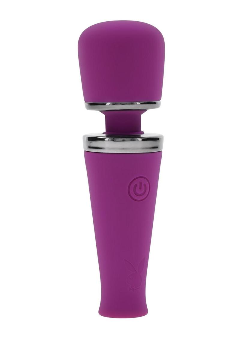 Playboy Mic Drop Rechargeable Silicone Wand