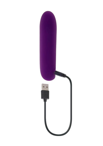 Playboy One and Only Rechargeable Silicone Bullet - Purple