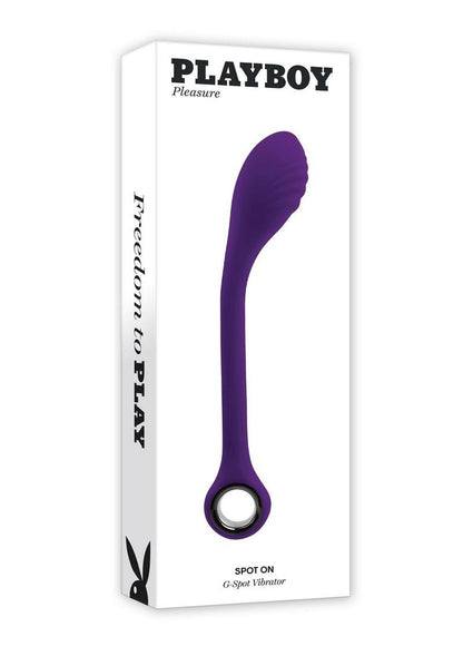 Playboy Spot On Rechareable Silicone G-Spot Vibrator