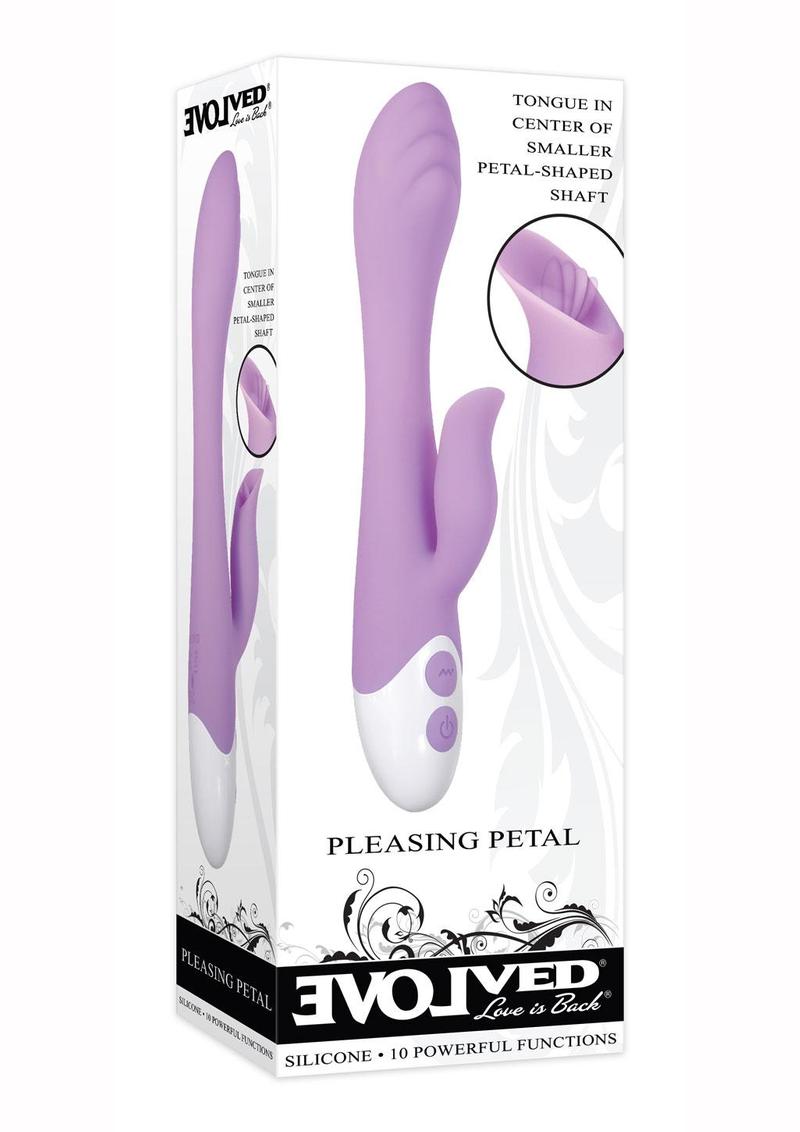 Pleasing Petal Silicone Rabbit - Pink