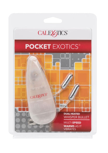 Pocket Exotics Dual Heated Whisper Bullets