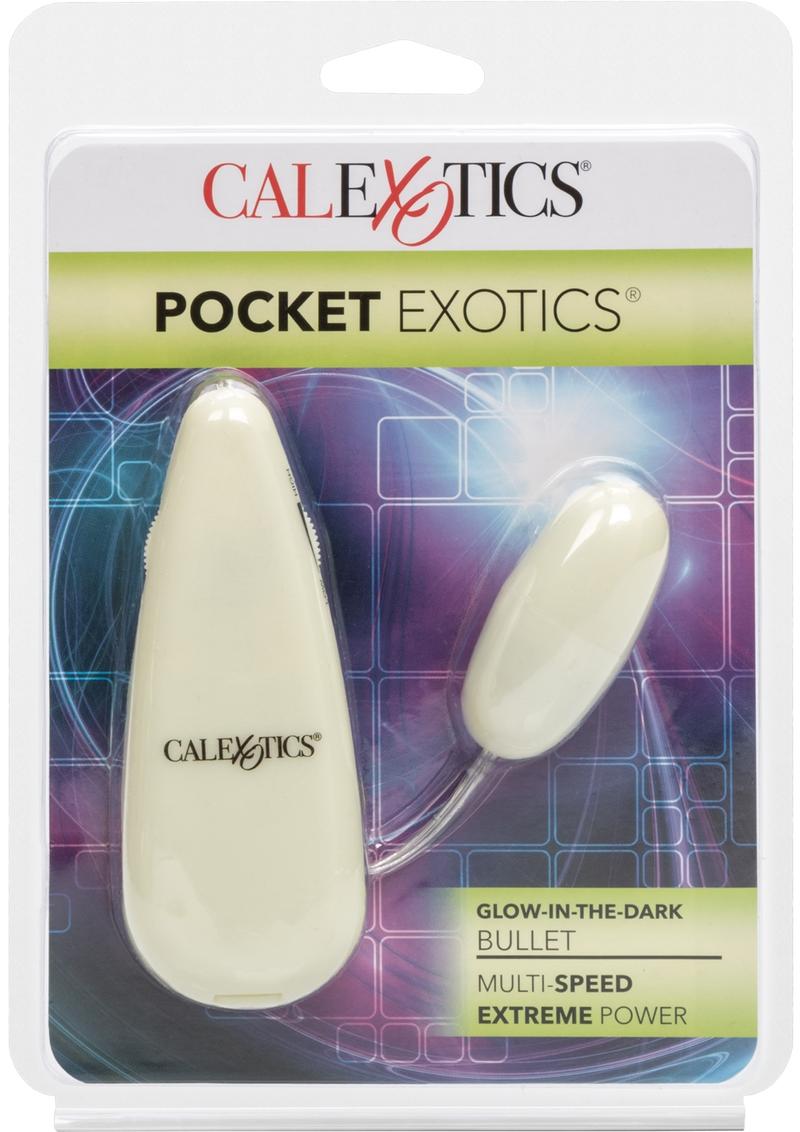 Pocket Exotics Glow In The Dark Bullet - Glow