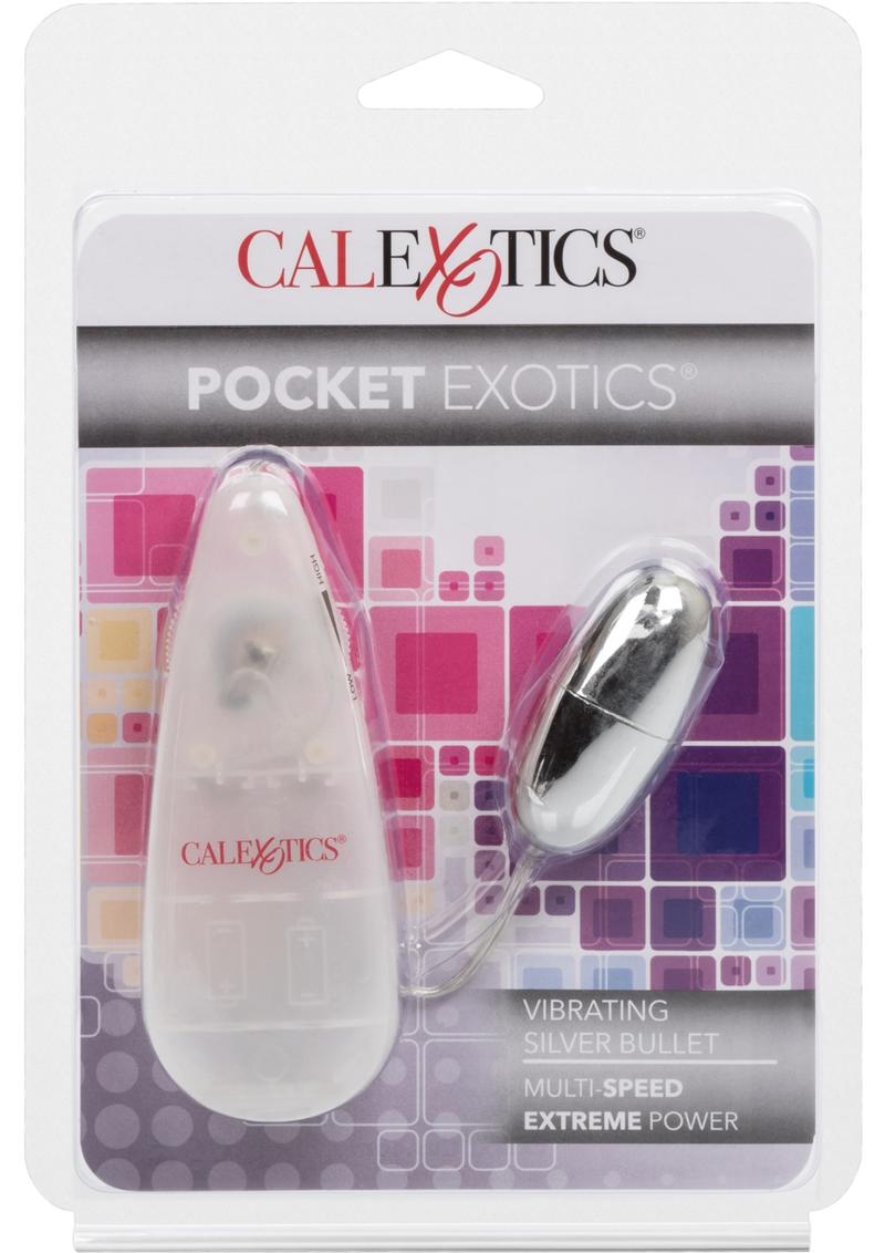 Pocket Exotics Vibrating Silver Bullet